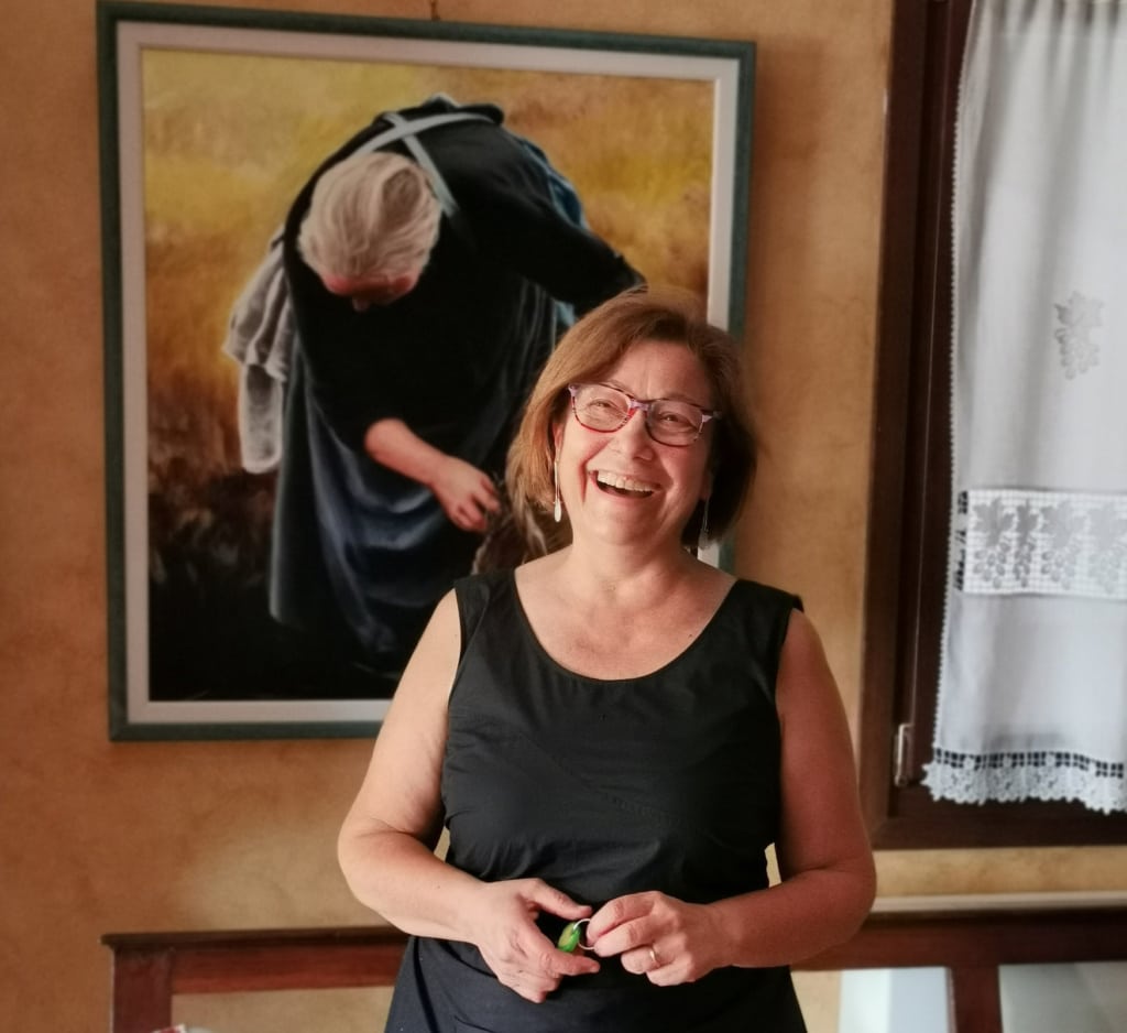 Winzerin Emanuela Bincoletto