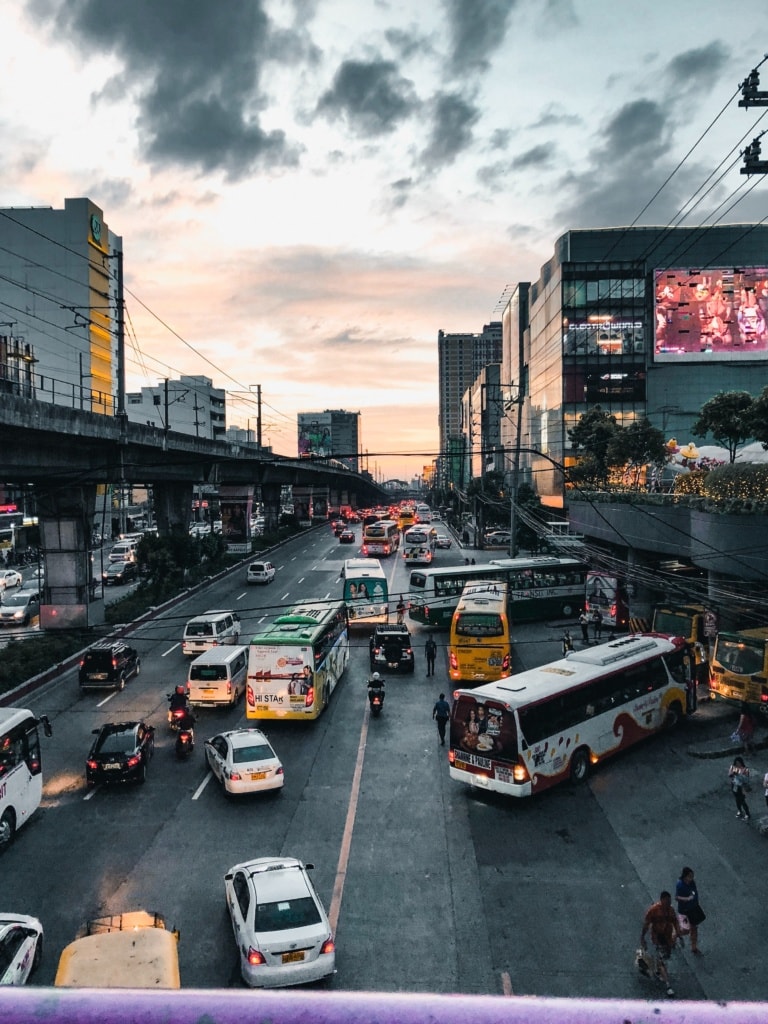 Verkehrschaos auf den Philippinen