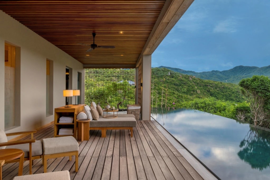 Amanoi, Vietnam - Spa House Relaxation Sala and Pool