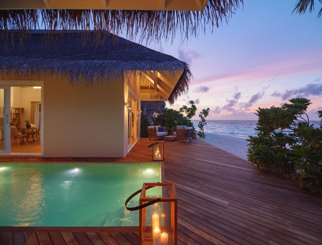Suite Beach Villa im Baglioni Resort Maldives