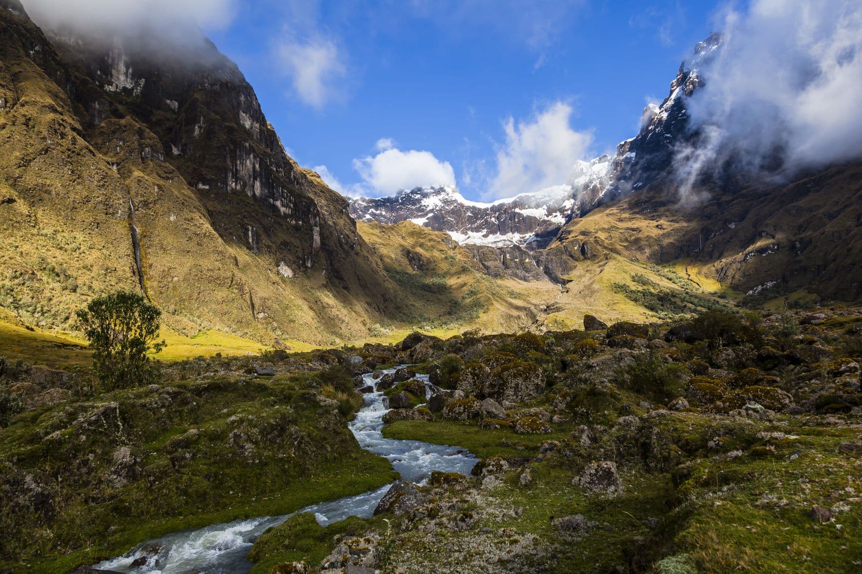El Altar Vulkan im Sangay Nationalpark in Ecuador 