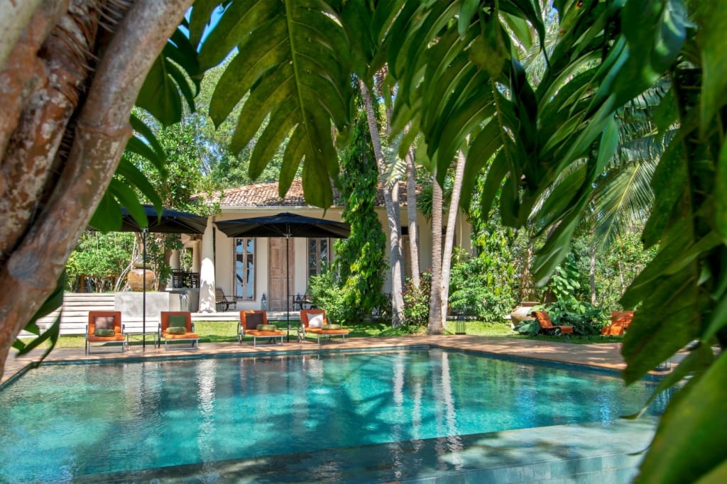 Pool im Haritha Villas + Spa, Sri Lanka