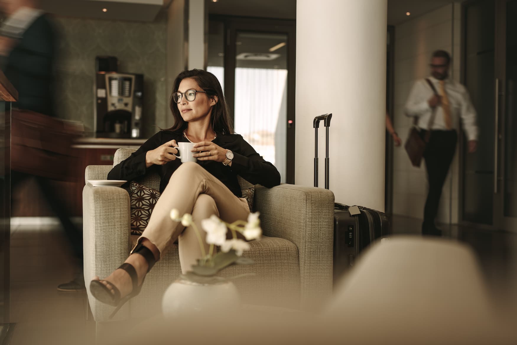 Lounge, Flughafen, Airport, Reise