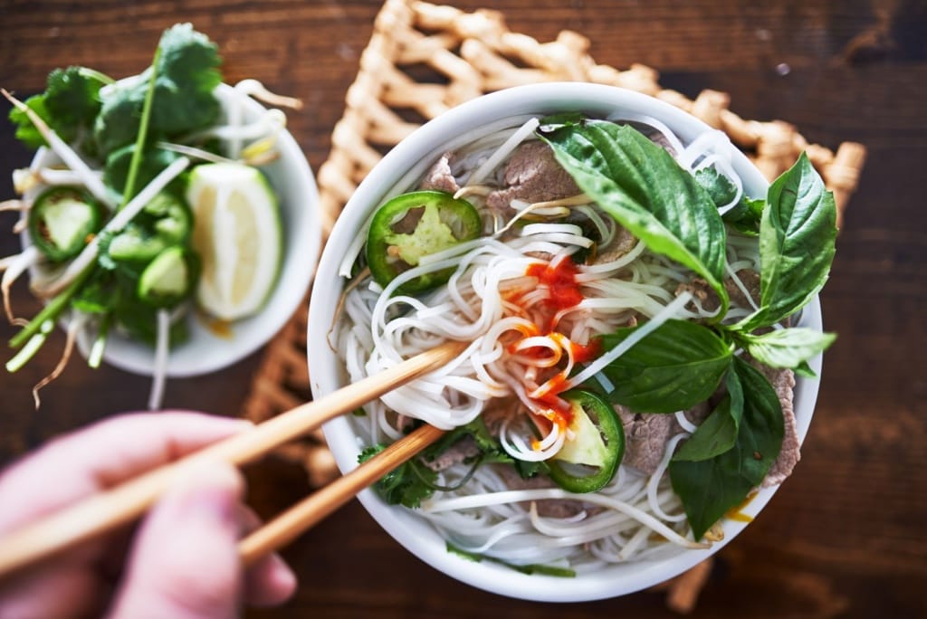 Vietnamesische Nudelsuppe, Pho-Suppe