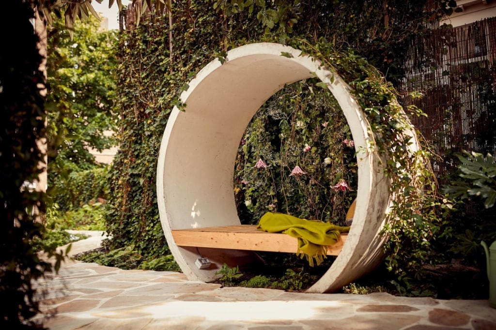Private Garden im Park Plaza Vondelpark Amsterdam