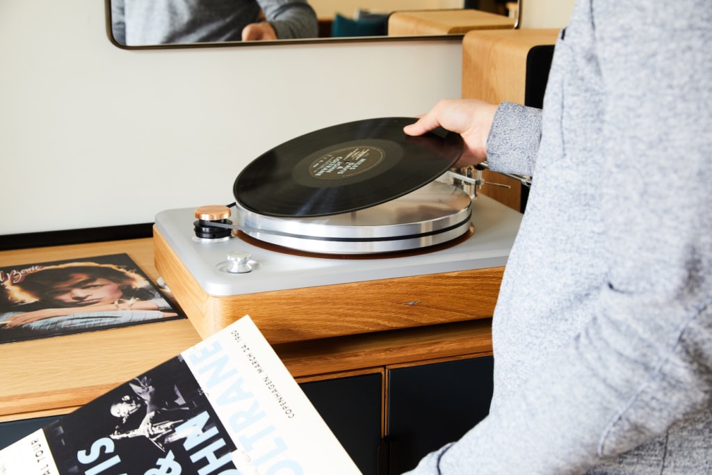 Shinola Hotel Detroit - Bedrock Suite mit DJ-Pult