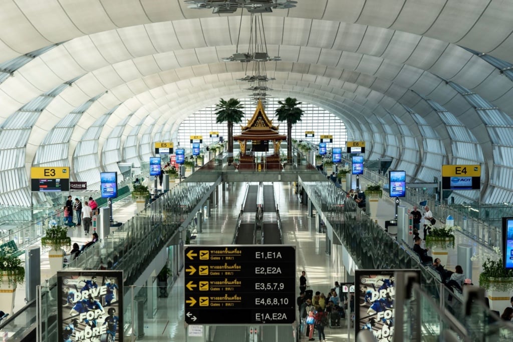 Terminal im Suvarnabhumi Airport