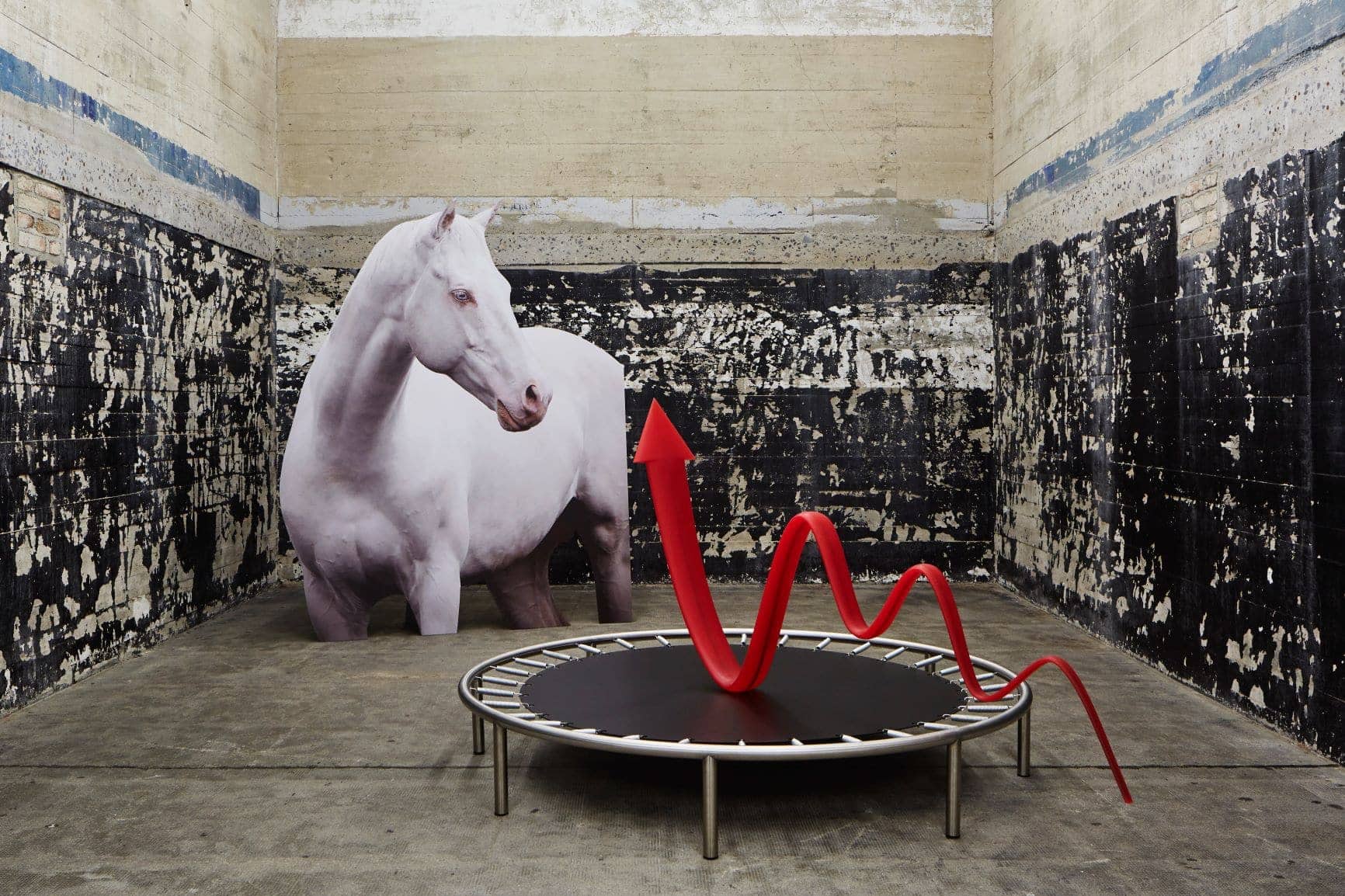 Ausstellungsstück im Berliner Boros