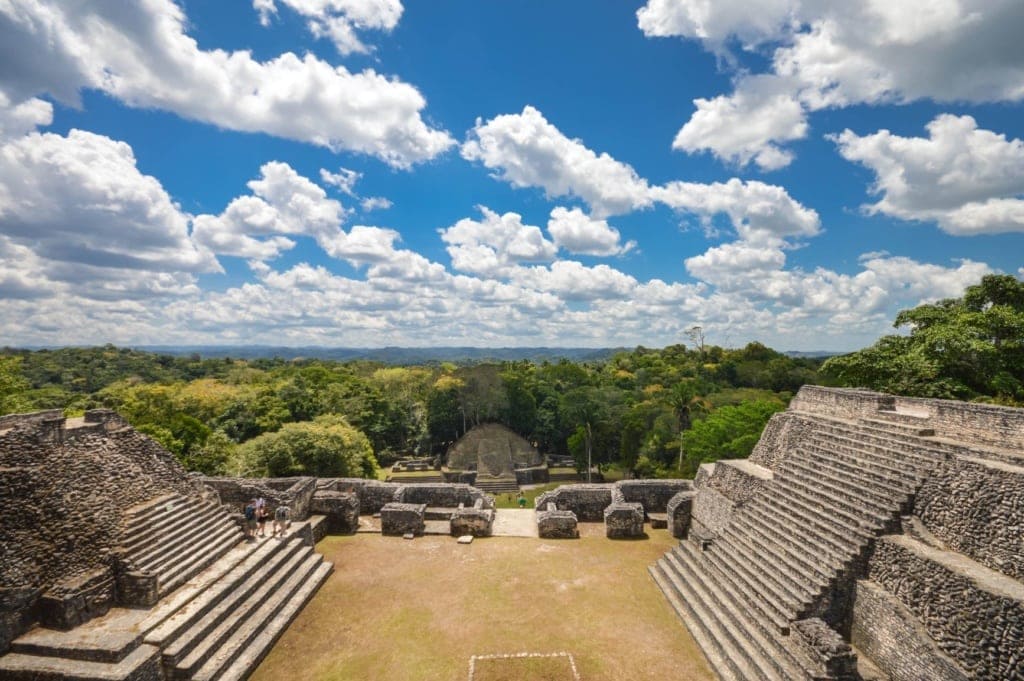 Caracol-Pyramide in Belize