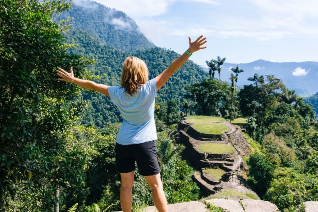 Ciudad Perdida in the Sierra Nevada de Sante Marta