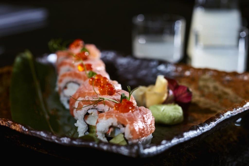Essen im japanischen Restaurant des Vila Vita Parc