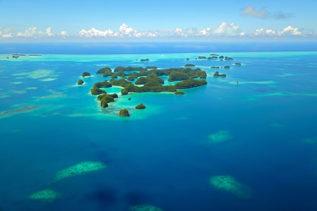 Palau-Inseln im Pazifik 