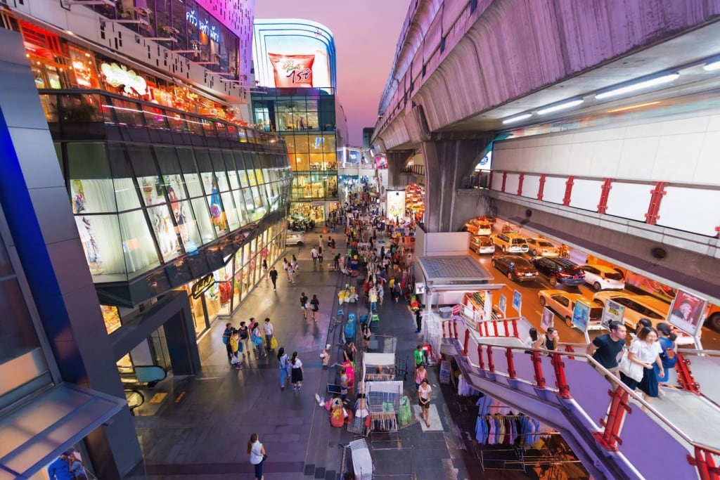 Siam Square in Bangkok