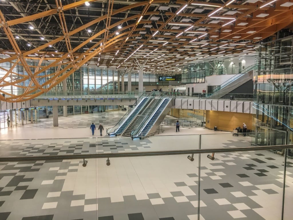 Terminal des Flughafen Split