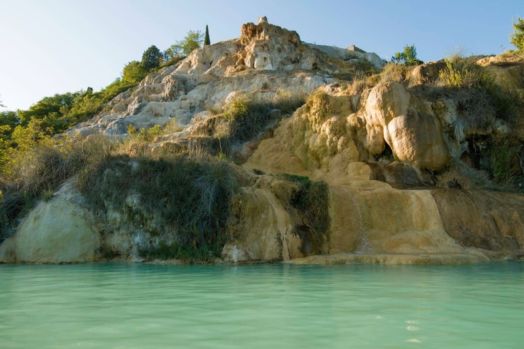 Therme Bagno Vignoni in der Toskana