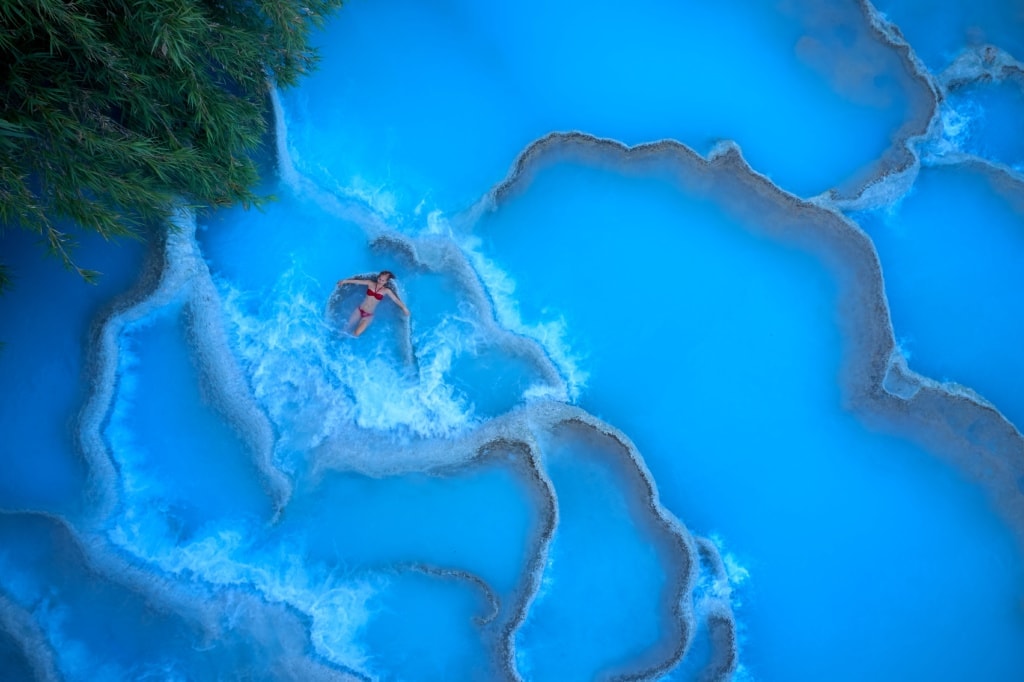 Terme di Saturnia in der Toskana