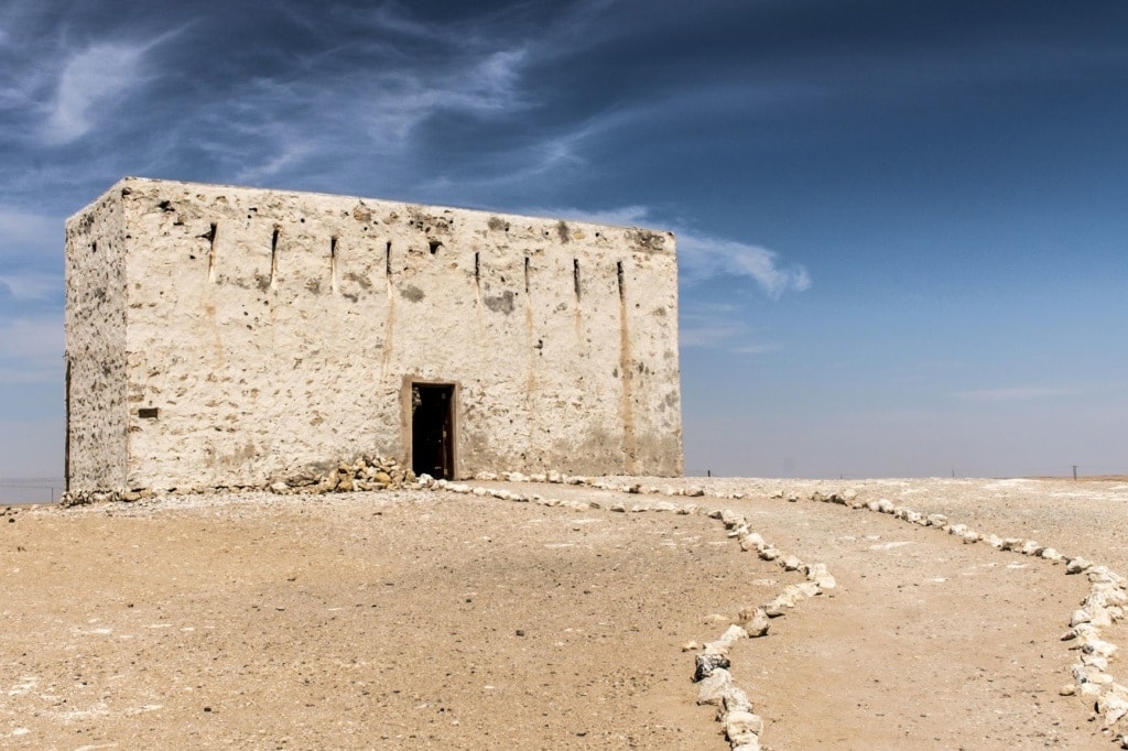 Altes Haus in Ubar, Oman 