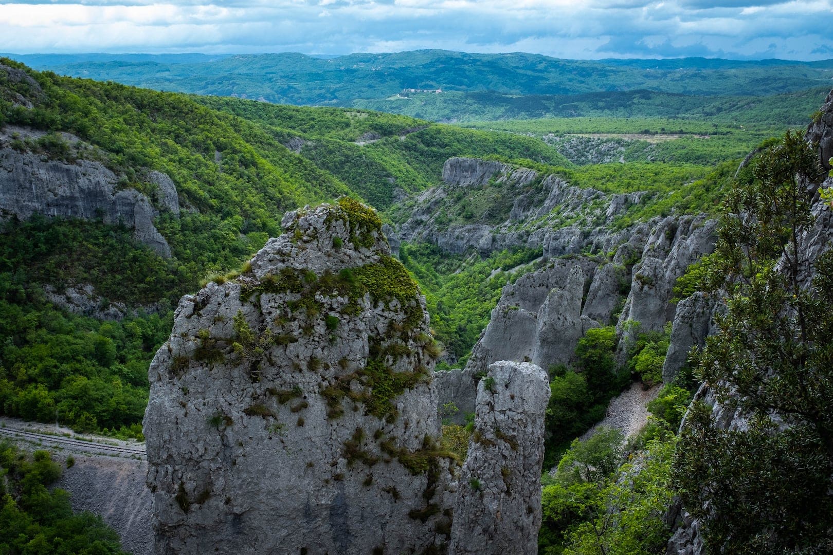 Vela Draga Canyon in Kroatien