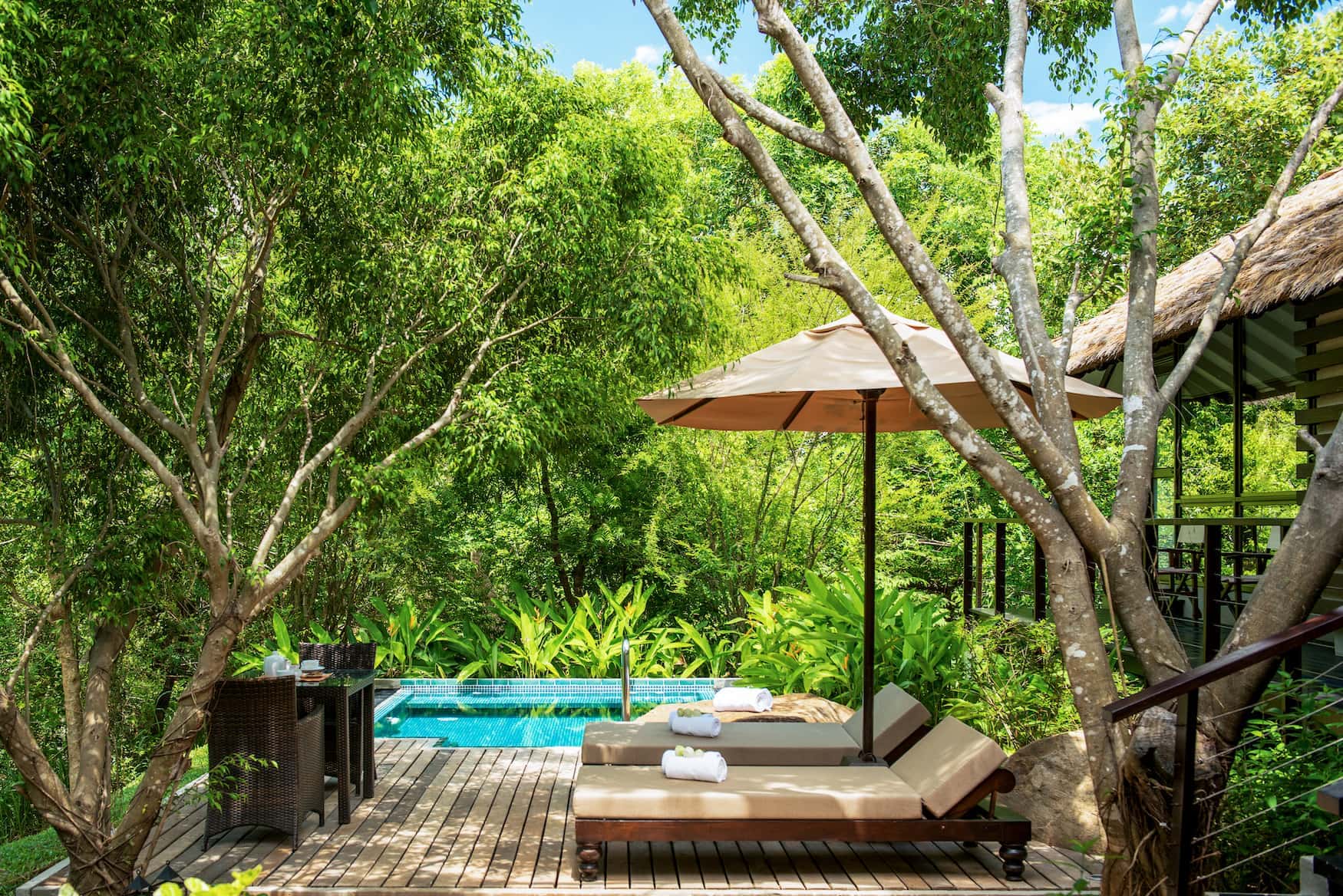 Poolvilla im Ulagalla by Uga Escapes