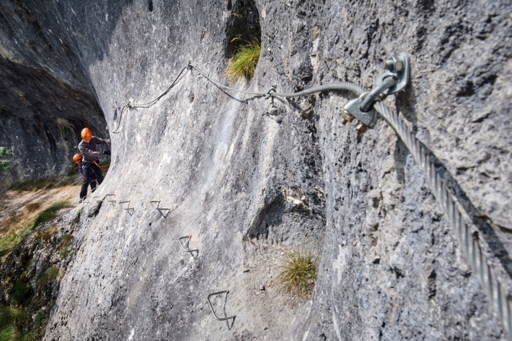 Klettersteiger, Via Ferrata
