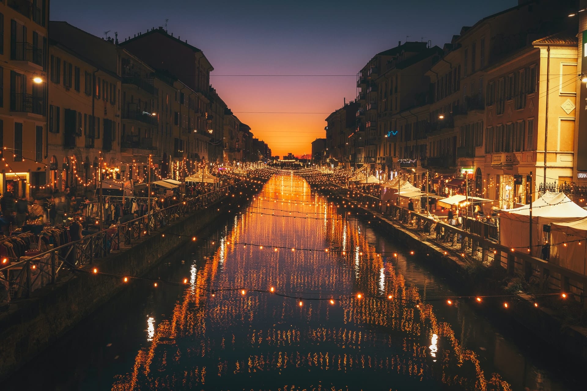 Alzaia Naviglio Grande in Mailand