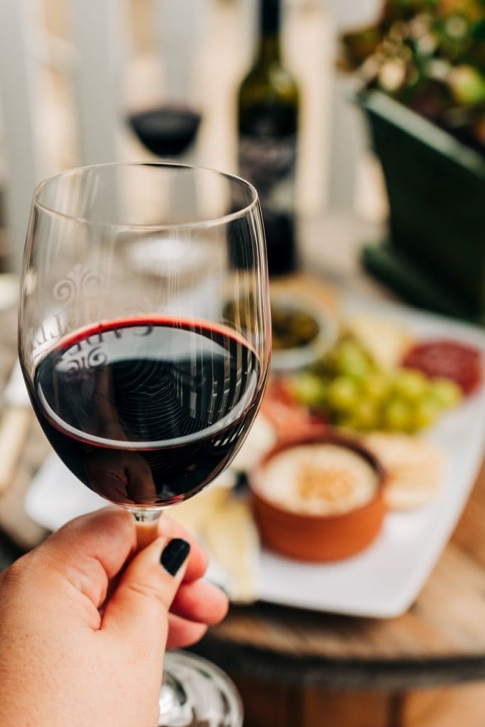 Rotwein,Glas