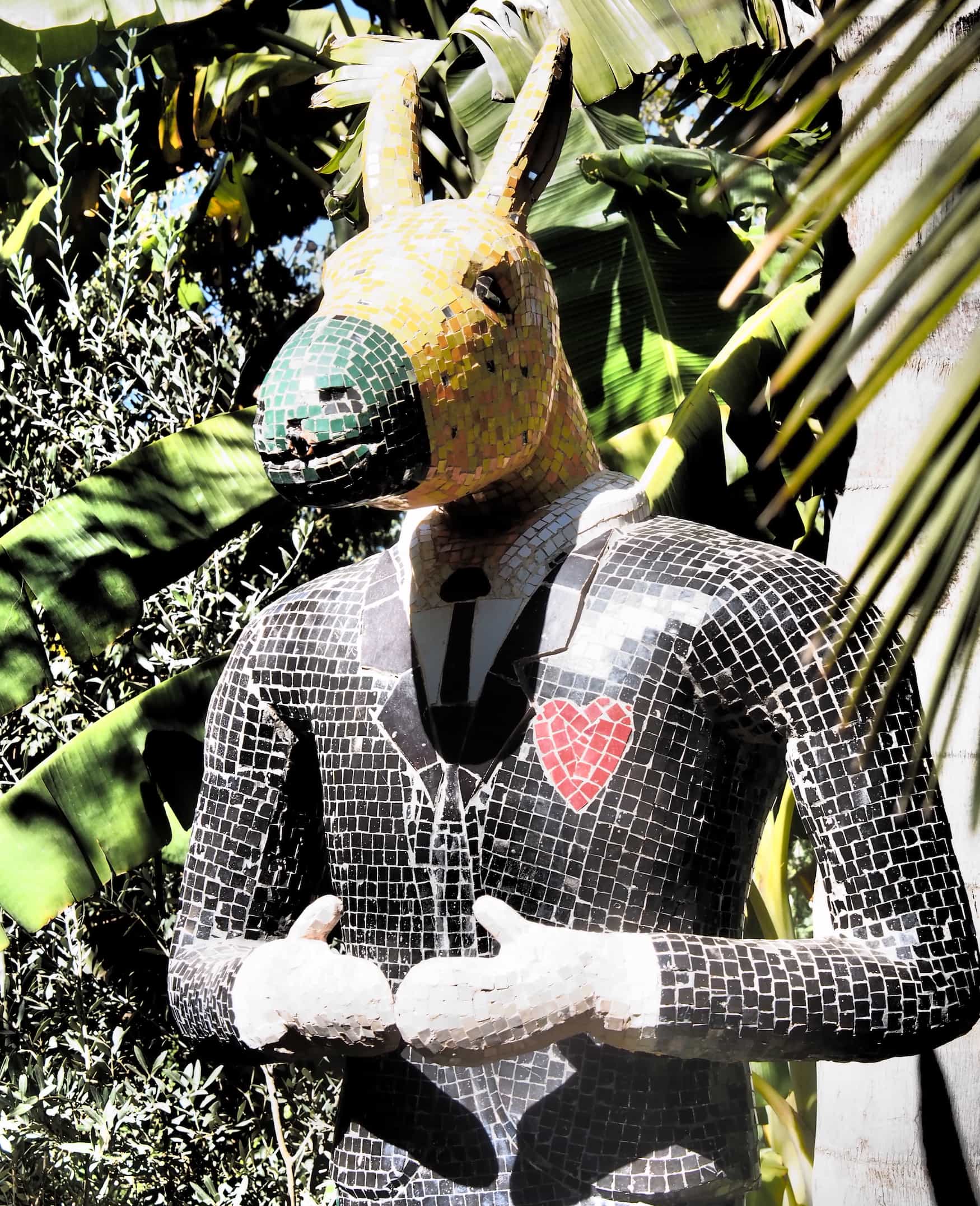 Esel in Andre Hellers Garten Anima - Marrakesch - Kreative