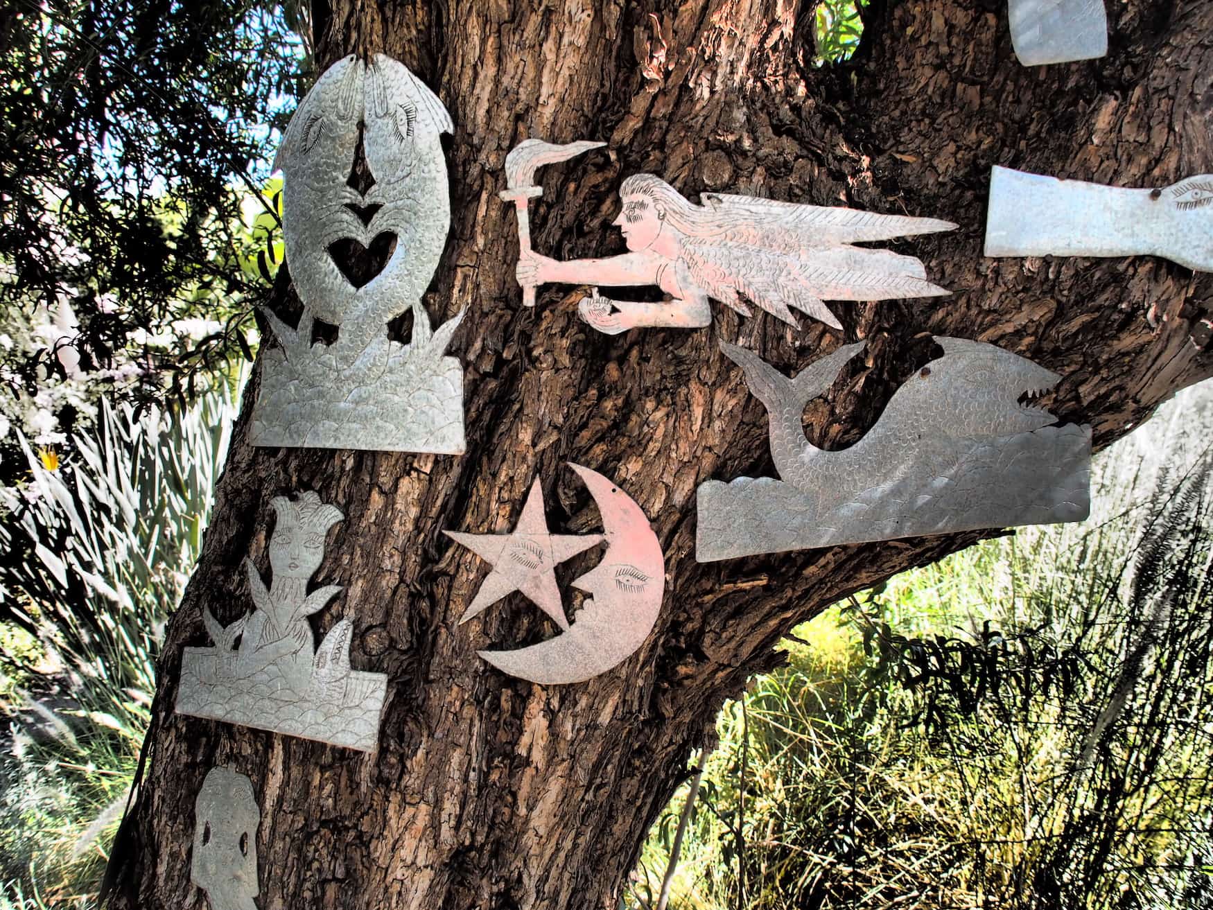 Installation in Andre Hellers garten Anima - Marrakesch - Kreative