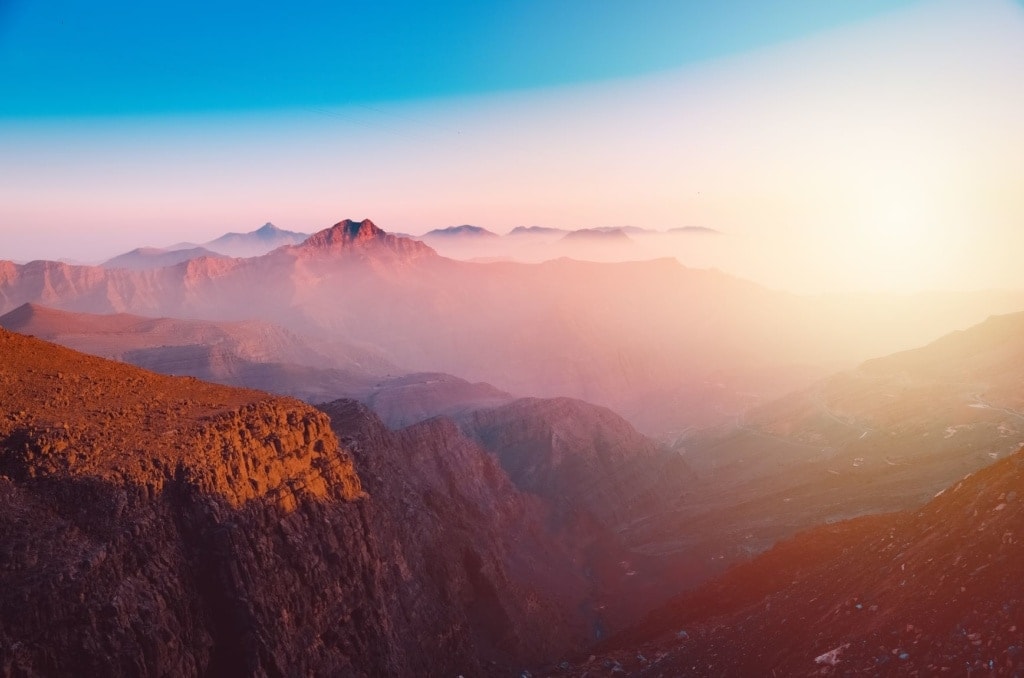 Gebirge in Ras Al Khaimah 