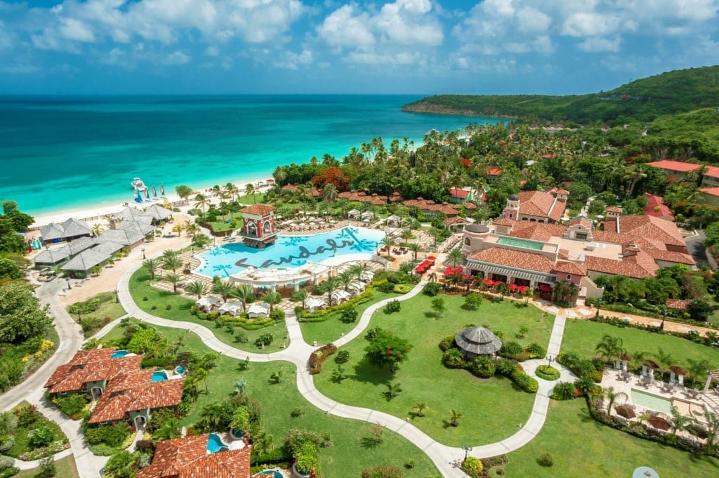Überblick über das Sandals Grande Antigua