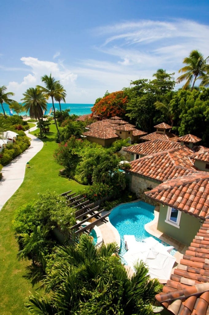 Bungalows im Sandals Resort auf Antigua
