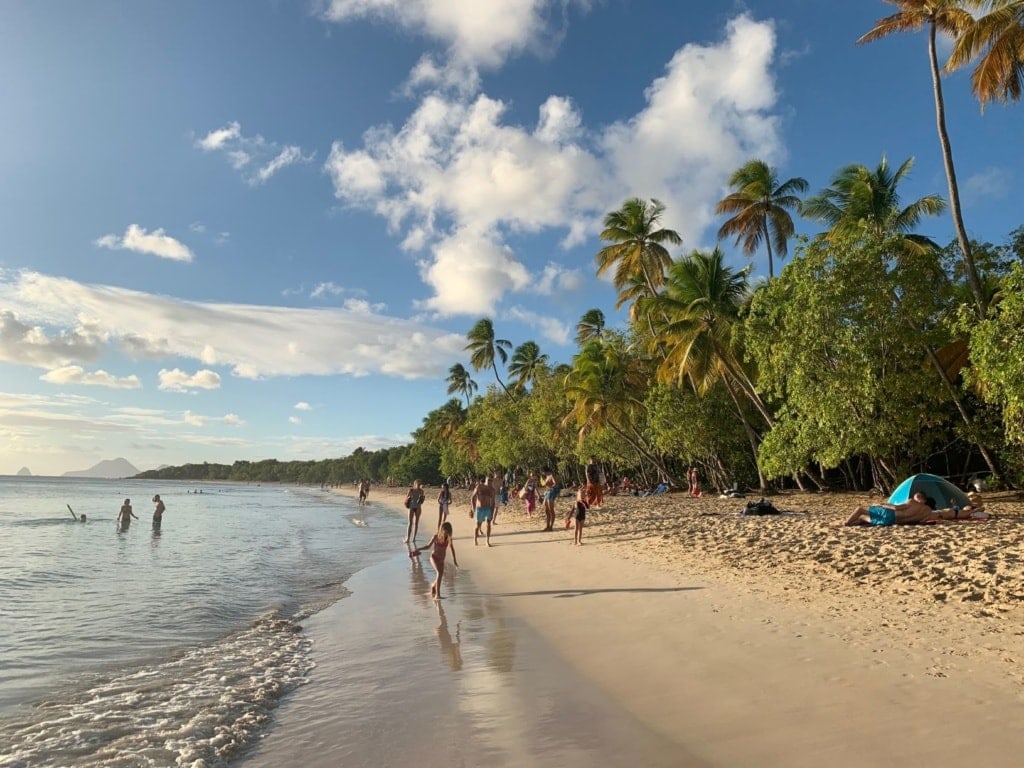 Sainte Anne Strand auf Martinique