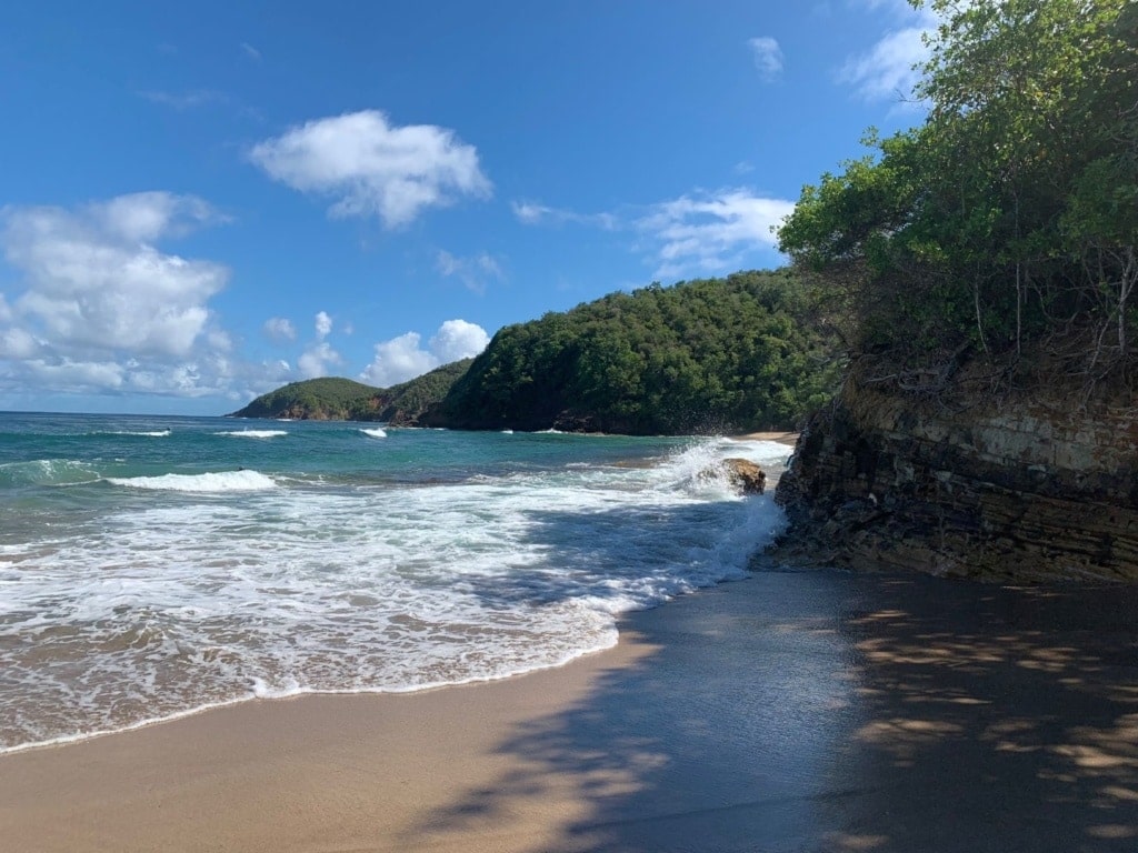 Le Tartane Strand auf Martinique