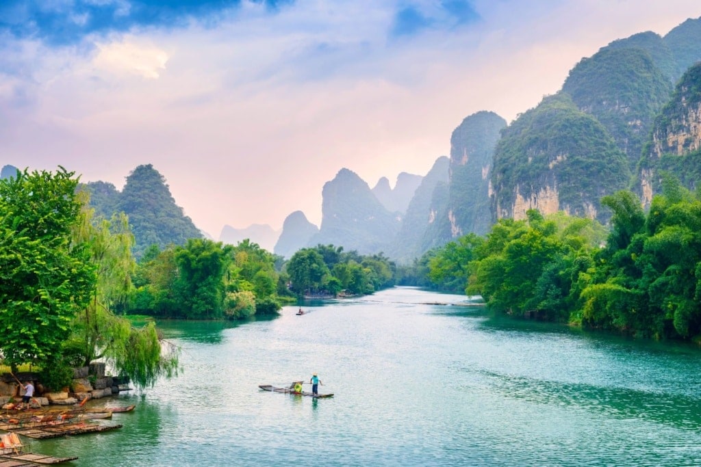 Yulon-fluss in China