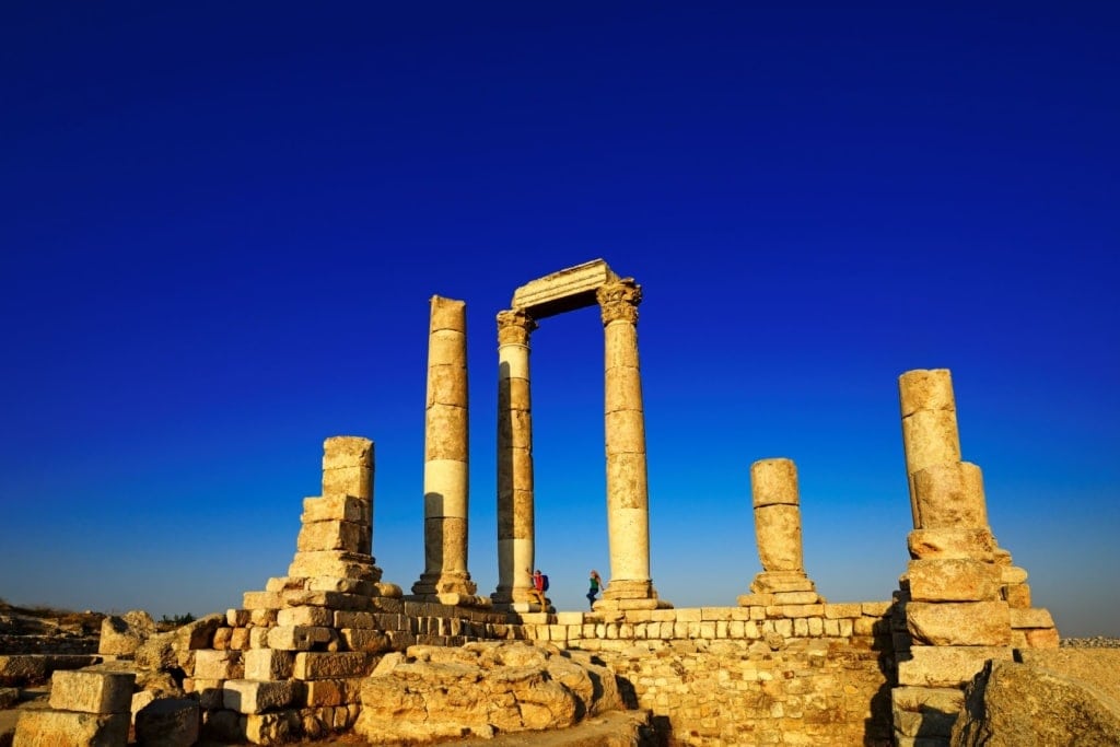 Zitadellenhügel in Amman, Jordanien