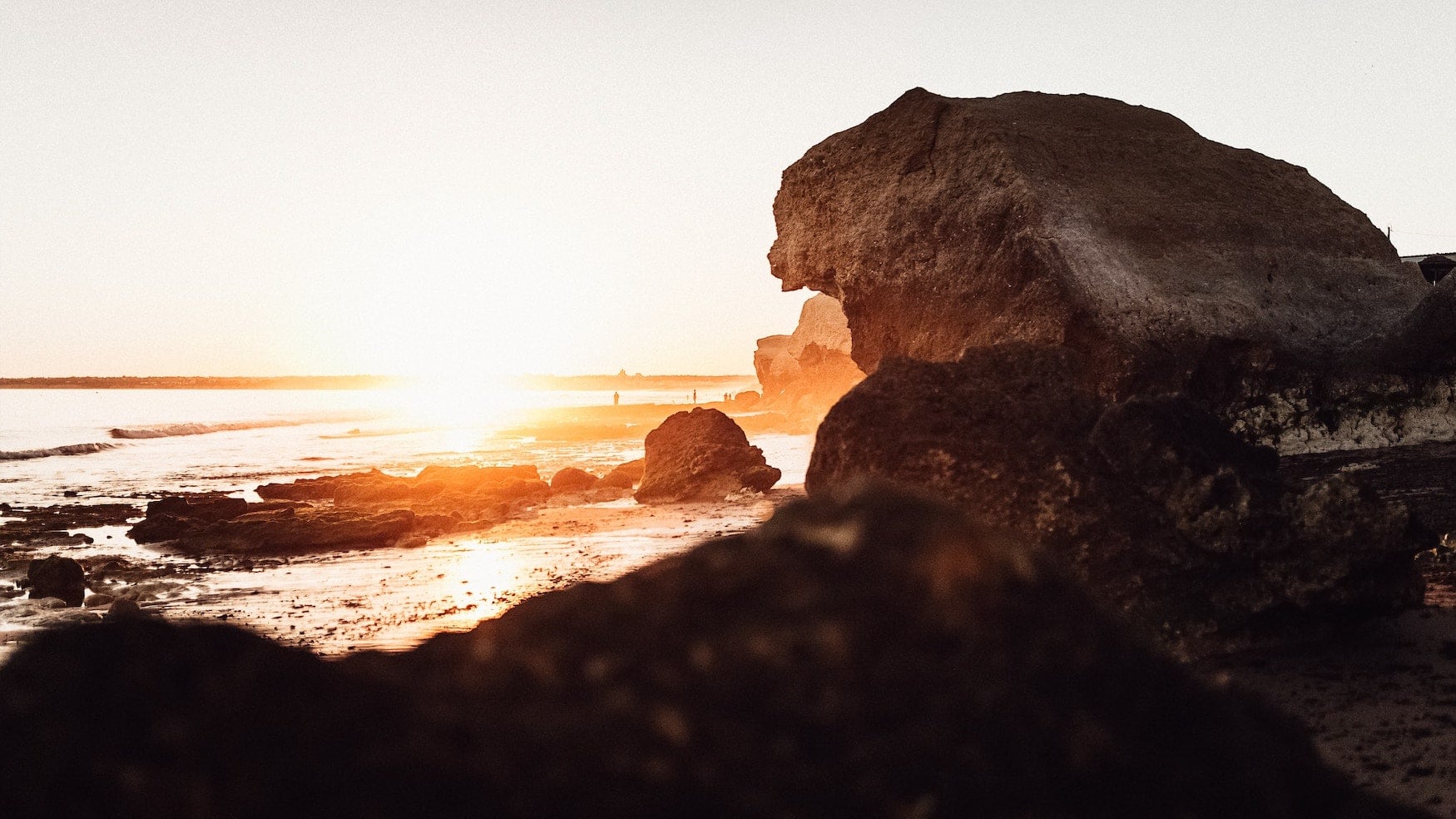 Algarve in Wintersonne