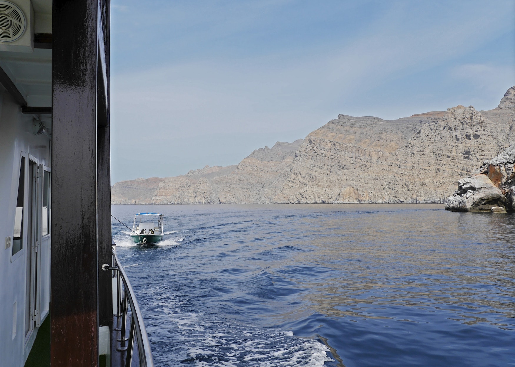 Auf der Queen unterwegs im Oman