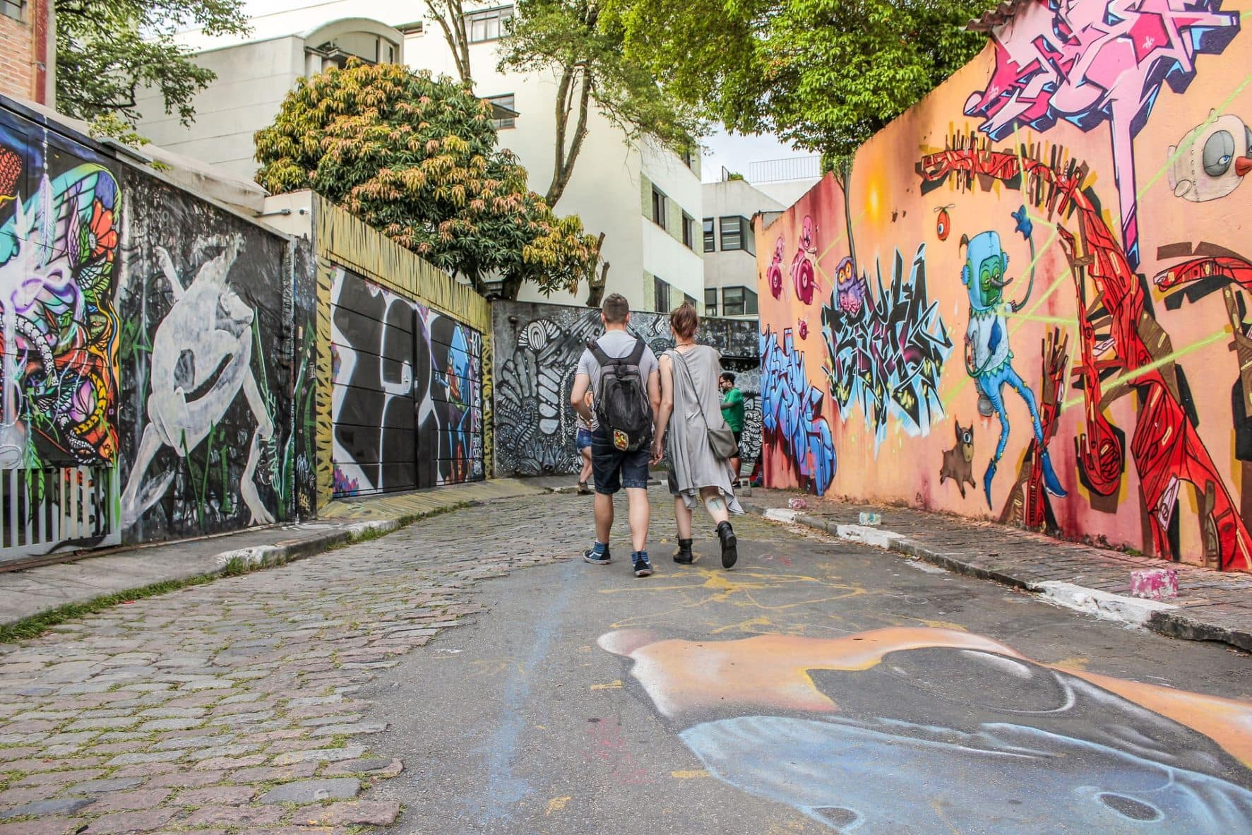 Street Art in Beco de Batman, Sao Paulo 