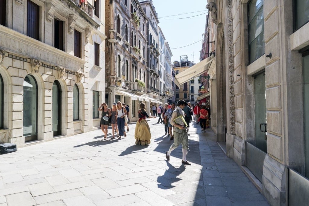 Calle Grande XXII Marzo Venedig