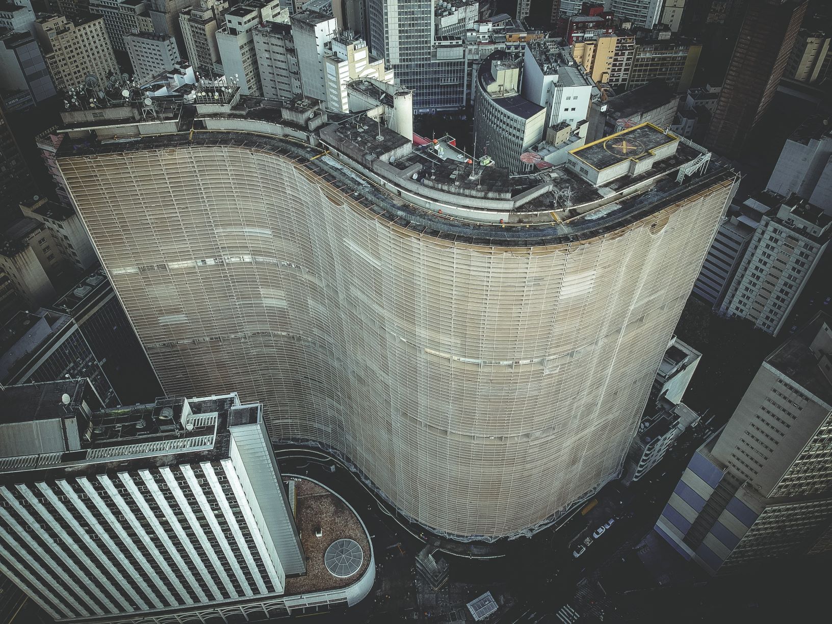 Copan-Gebäude in Sao Paulo