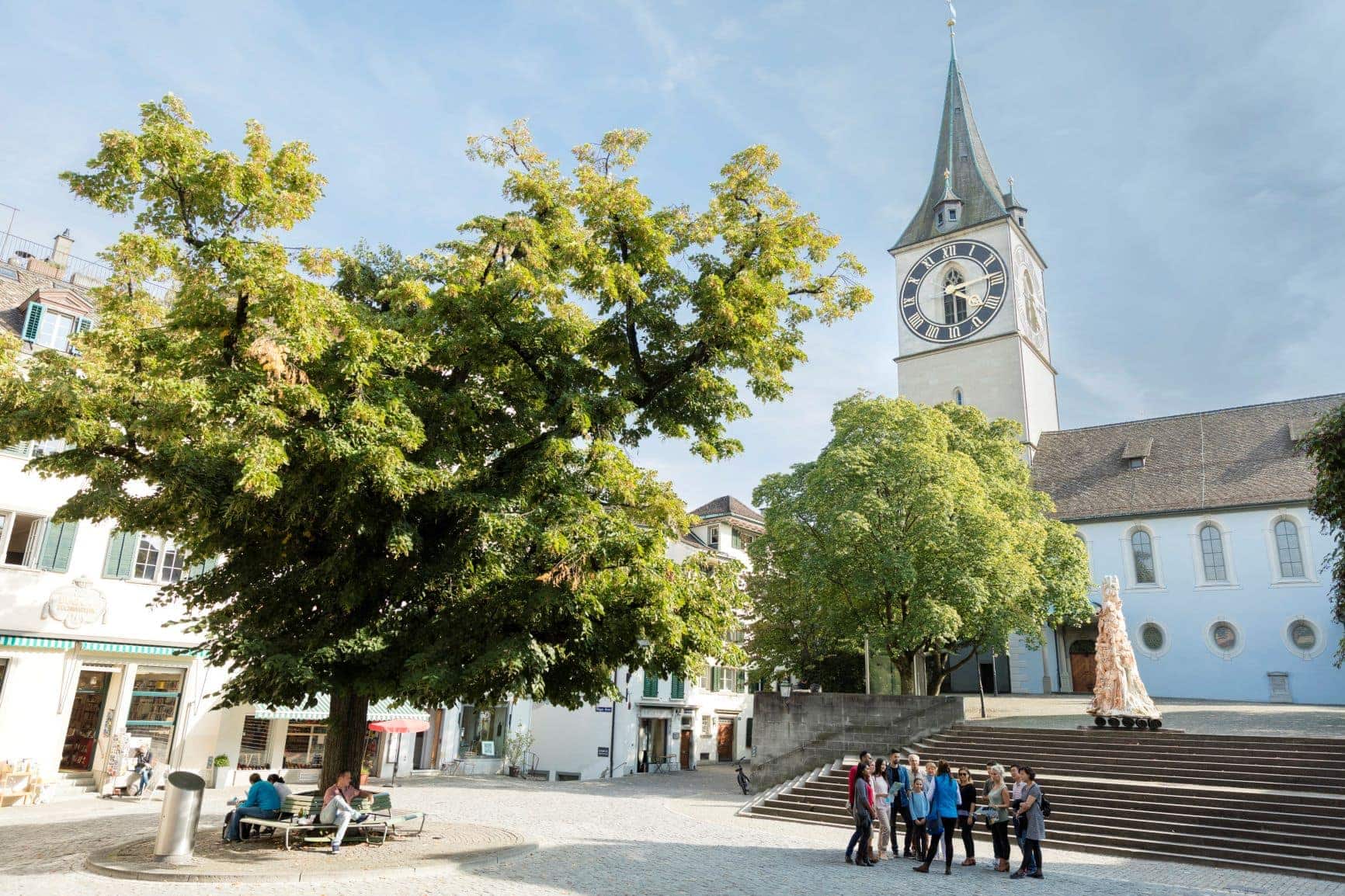 Kirche St. Peter in Zürich