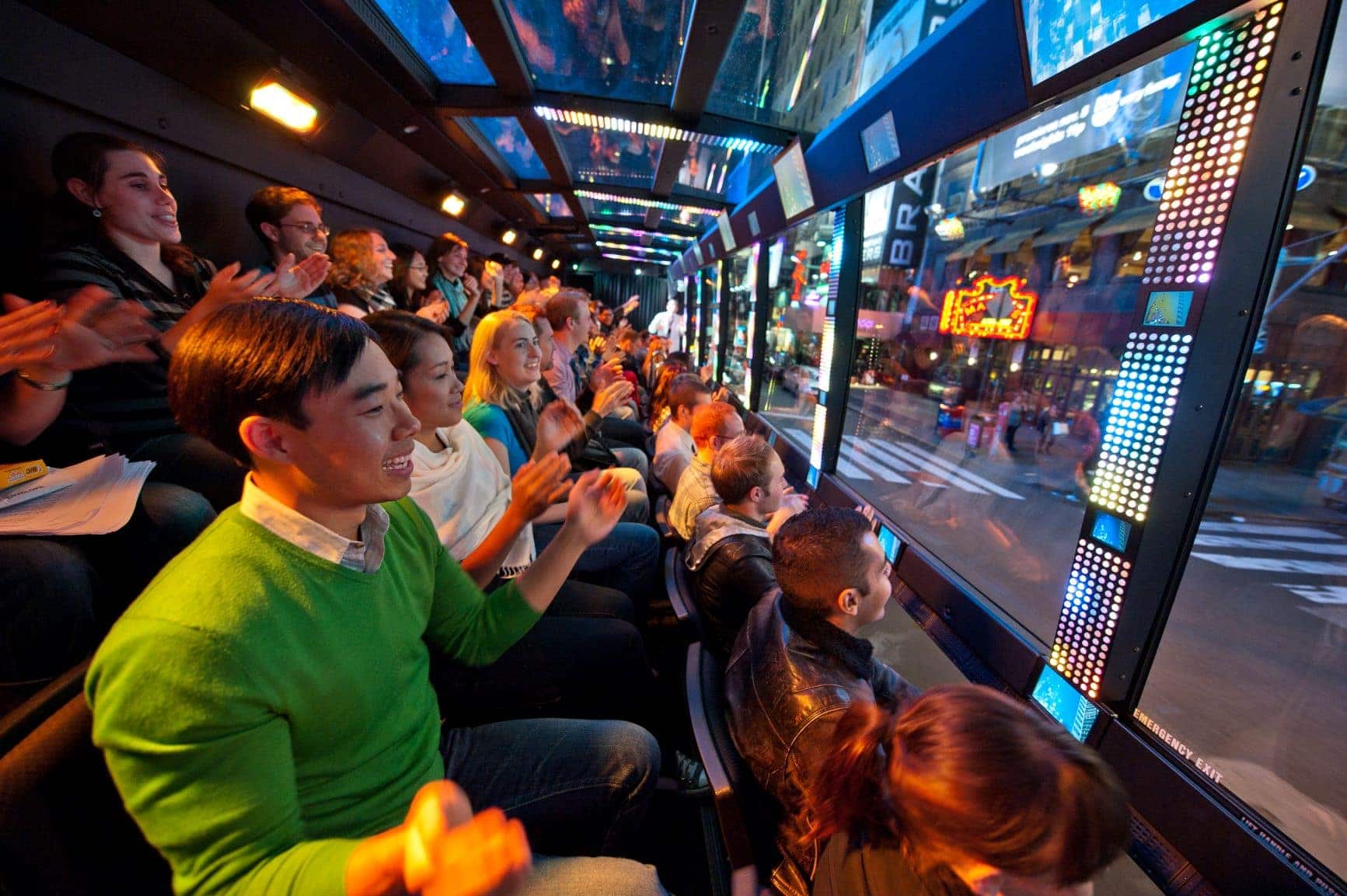 The Ride,New York,Insassen