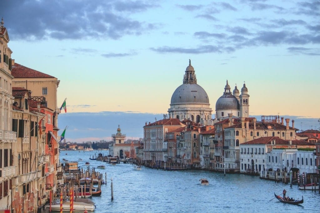 Blick auf Venedig