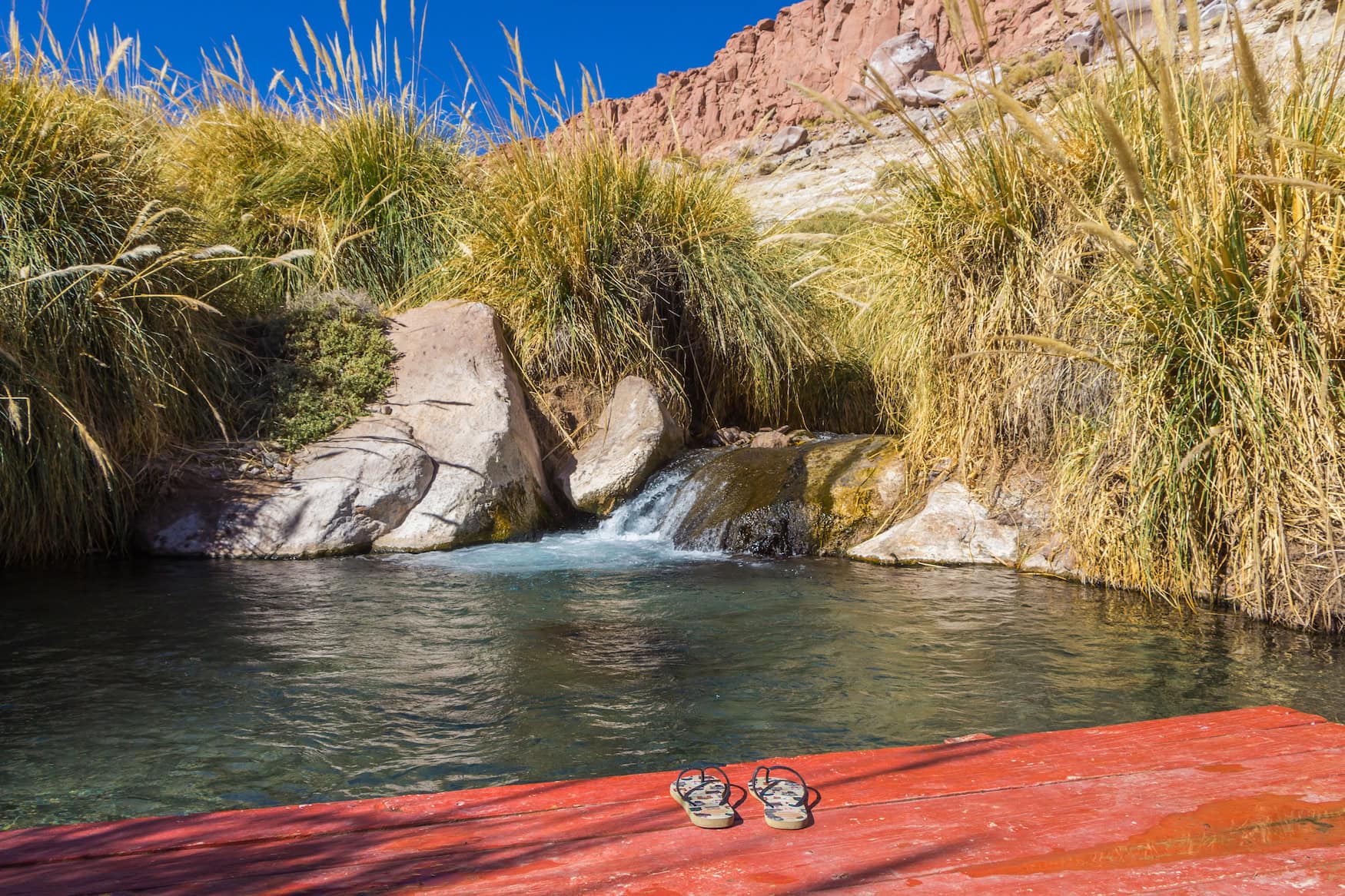 Puritama Hot Springs bei San Pedro de Atacama in Chile