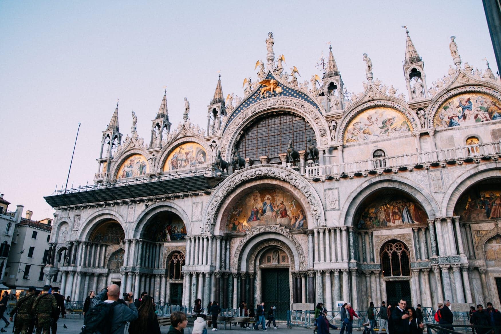 Markusplatz in Venedig, Italien