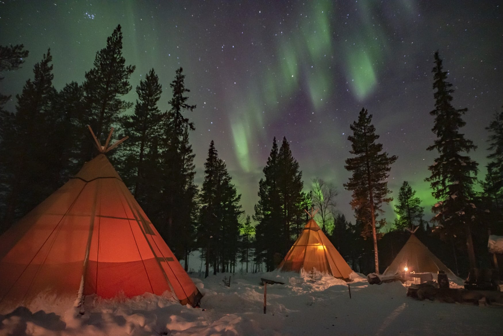 Sapminature in Schwedisch Lappland