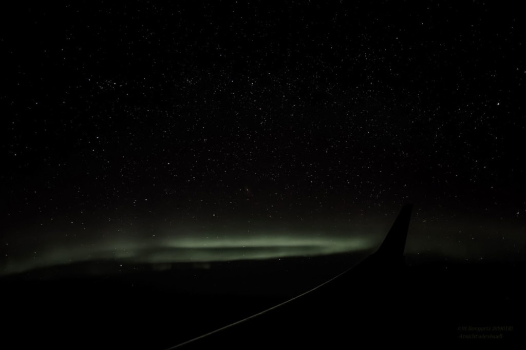 Polarlichterflug