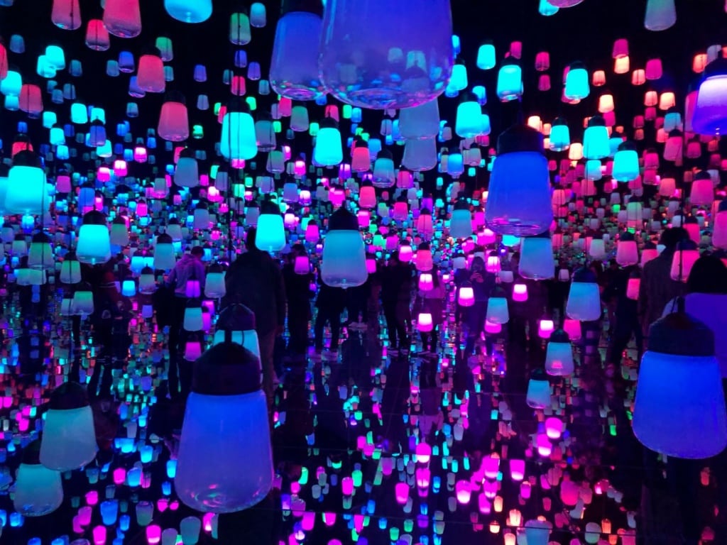 MORI Building Digital Art Museum. By teamlab borderless.