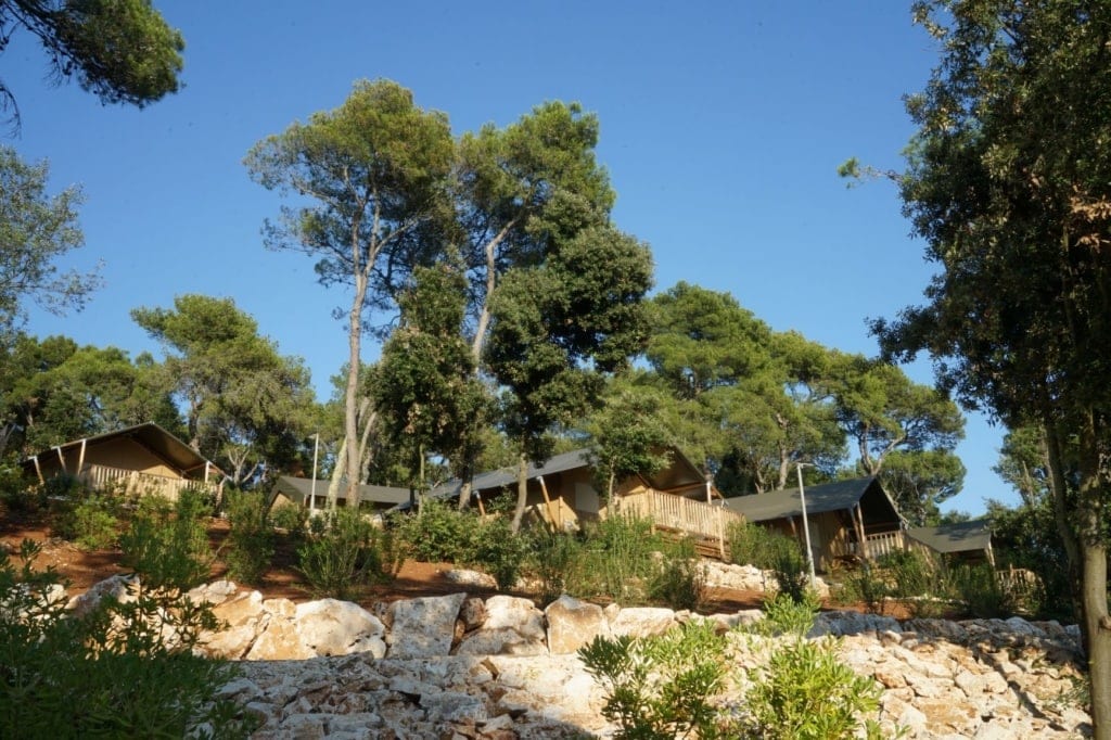 Glamping-Unterkünfte in Kroatien