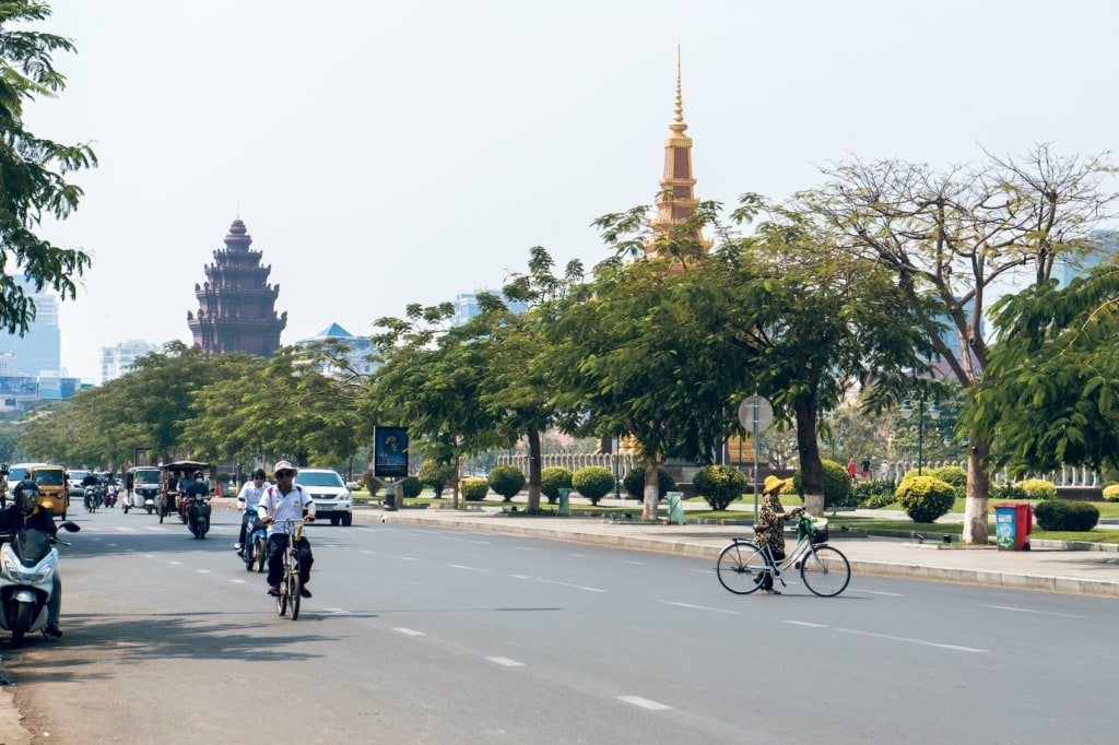 In Phnom Pen gibt es eine Menge zu entdecken!